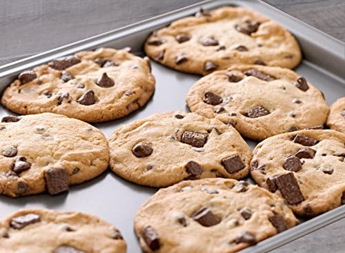 Deluxe Nonstick Bakeware, Professional Cookie Sheet, Charcoal colored.