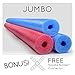3 Pack Oodles Monster 55 Inch x 3.5 Inch Jumbo Swimming Pool Noodle Foam Multi-Purpose Assorted