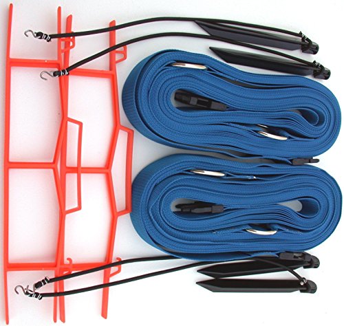 Home Court 2-Inch Non-Adjustable 8-Meter Sand Court Line - M819NAS (Blue)