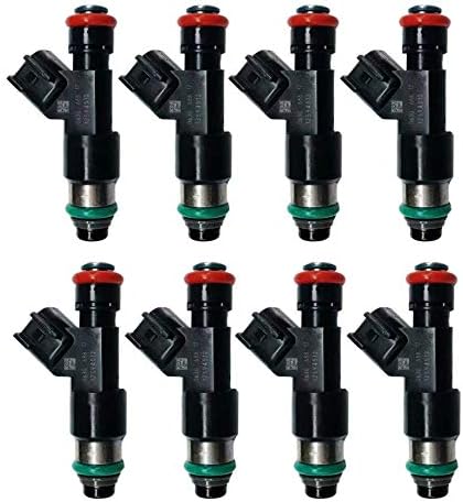 LvMyShe Set Of 8 Fuel Injector Nozzles For 2007-2009 Chevrolet Avalanche Express Silverado Suburban Tahoe GMC Savana Sierra Yukon 5.3L V8, 12594512