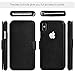 Filoto iPhone X Wallet Case, iPhone X Case, Premium PU Leather Wallet Case with Card Holder/Magnetic Closure Flip Cover for Apple iPhone X iPhone 10 (Black)