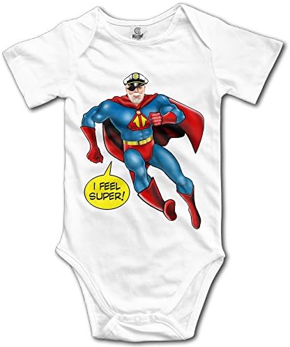 Novelty CAPTAIN CARTOON South Florida Caric Baby Onesie Bodysuit