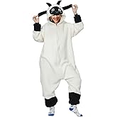 ANPRWZ Onesie Adult Pajamas Costume Cosplay Men And Women'S Halloween Sleepwear Unisex Homewear