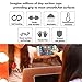 iPhone 5S/ SE/ 5 Anti Gravity Phone Case, Nano Hands-Free Selfie Clear Protective Goat Case Stick to Mirror, Glass, Tile, Smooth Surface - Black