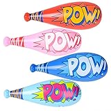 Rhode Island Novelty Pow Bat Inflates | Pack of 24