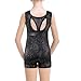 HOZIY Gymnastics Leotards for Girls Kids Size 7-8 7/8 Biketards Unitards Polka Dots Red Black