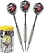 Fat Cat Darts in a Jar: Steel Tip Darts with Storage/Travel Container, 20 Grams (Pack of 15, 21 and 27 Darts)