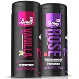 Skinny Bunny Tea Weight Loss & Detox Bundle - Weight Loss, Detox, Body Cleanse, Reduce Bloating, & Appetite Suppressant, (Vanilla Chai AM & Tropical Chamomile Detox PM, 14 Day Bundle)