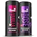 Skinny Bunny Tea Weight Loss & Detox Bundle - Weight Loss, Detox, Body Cleanse, Reduce Bloating, & Appetite Suppressant, (Vanilla Chai AM & Tropical Chamomile Detox PM, 14 Day Bundle)