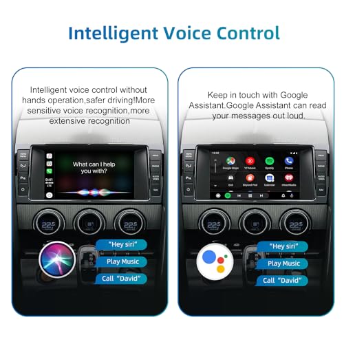 EZoneTronics Wireless CarPlay & Android Auto Set Top Box Kit for Land Rover Range Rover Evoque Discovery Jaguar XJL F-Type 2012-2016 CarPlay Adapter Plug & Play with SWC WiFi Bluetooth Siri GPS