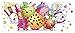 RoomMates Shopkins Pals Peel And Stick Giant Wall Graphic