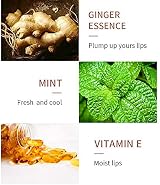HQDA 2 Pcs Lip Plumper Set Natural Gloss Serum Kit Fuller Hydrated Beauty Lips view 3