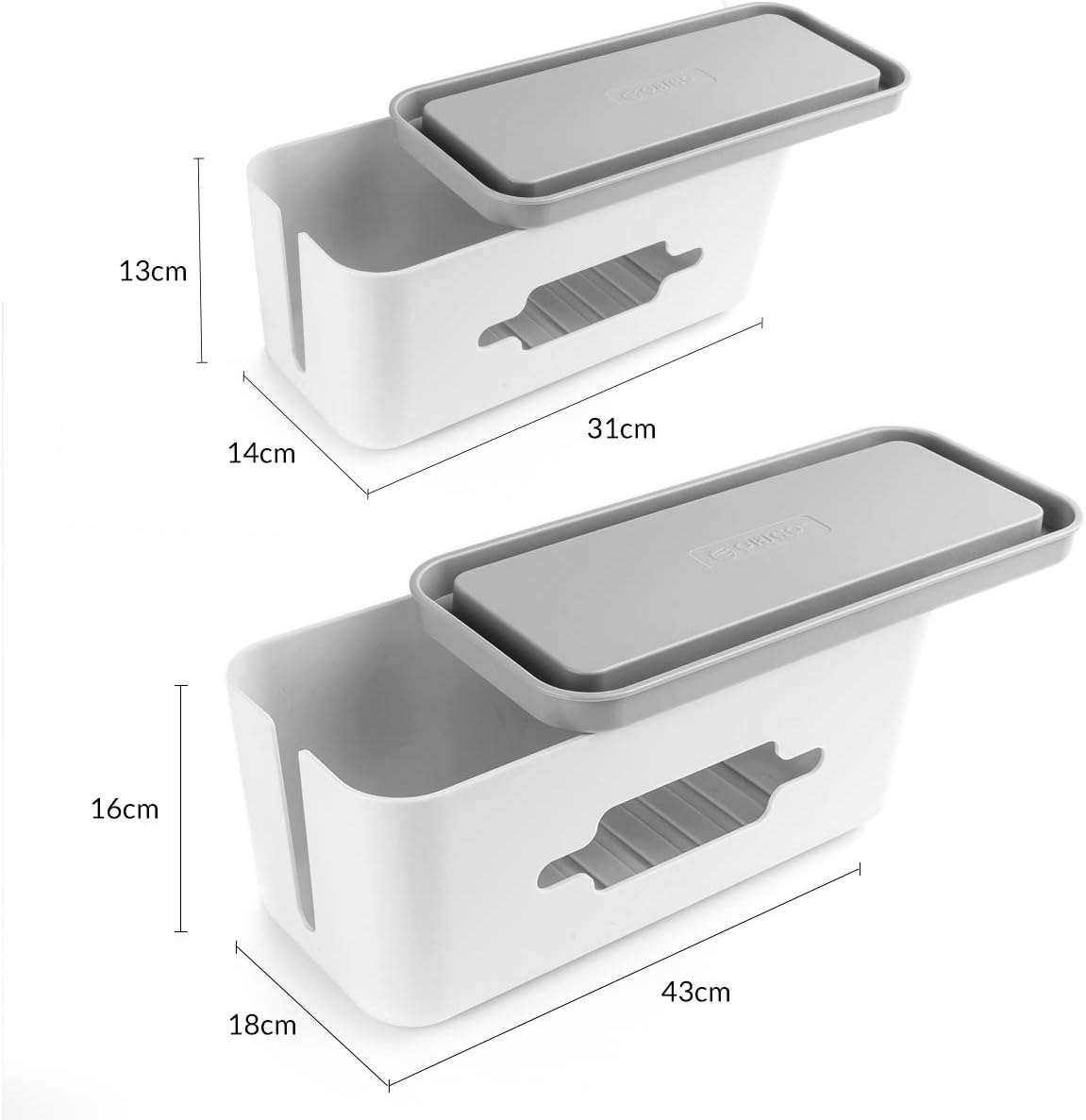 Caja Cables Soporte de teléfono y tableta con soporte.Qicent ...