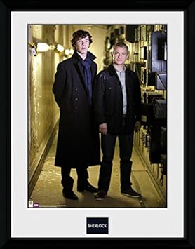 GB eye Poster, 16 x 12 cm, Sherlock und Watson Photograph