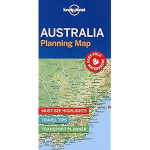 Australia Planning Map – 1ed – Anglais Landkaart – Stickerboek, 31 augustus 2017