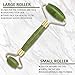 Jade Roller for face - 100% Real Natural Jade Stone roller, Anti-Aging jade Beauty Skincare Tool to Rejuvenate Facial Skin Cooling, Slimming & Firming