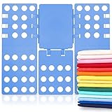 WYZworks V2 Magic Fast Clothes Folder Adjustable Adult T-Shirts Folding Board New Version Blue