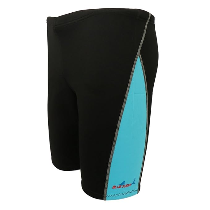 perfk Neoprene Shorts Neopren Pants/Hose 1,8 mm, Badehose Neoprenhose Unisex Kurz, Atmungsaktiv Wassersport