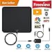 HDTV Antenna Indoor Amplified Indoor TV Antenna 50 Miles Digital HDTV Indoor Antenna Detachable Amplifier Signal Booster,Easy Installment Paper-Thin High Reception TV Antenna Indoor Fire TV Stick primary