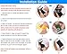 QIBOX Screen Protector Compatible with Fitbit Charge 3, Full Coverage Waterproof Screen Protector Film Cover Saver Compatible with Fitbit Charge 3 Wristband Smart Fitness Watch Tracker [12 Packs]