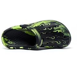 Generic Kids Boys&Girls Black Camouflage Clogs