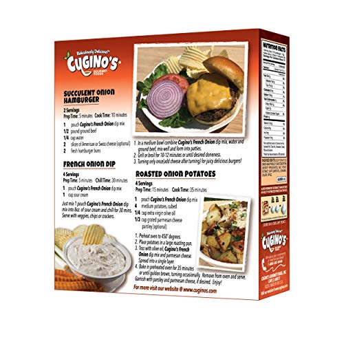 Cugino's French Onion Dip Mix (4 Pack)