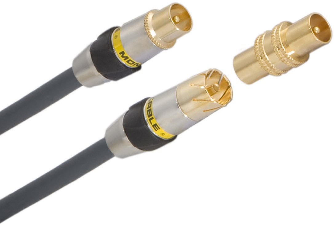 Monster MC 250PCX-2M EU Advance Performance Coaxial PAL Antenna Cable- 2m