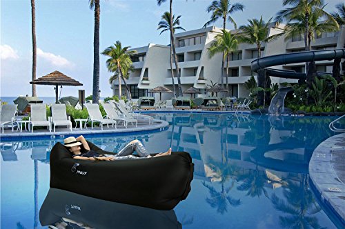 yeacar Inflatable Lounger Air Sofa, Portable Waterproof Indoor or Outdoor Inflatable Couch for Camping Park Beach - Thumbnail 5