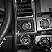 Voodonala Carbon Fiber Grain Four Wheel 4WD 4-Wheel Drive Switch Trim for Ford F150 2015 2016 2017