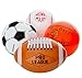 Rhode Island Novelty 16 Inch Sports Ball Inflates, One Dozen Assorted