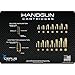 EDOG Cerus Gear Educational Top Handgun Cartridges at Scale Heavy Duty Pistol Cleaning 12x17 Padded Gun-Work Surface Protector Mat Solvent & Oil Resistant & Bonus 18x18 Paper Training Target