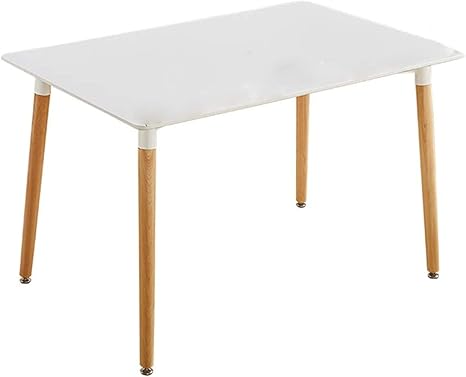 Amazon 金源リビング ダイニングテーブル 幅110ｃｍ 2人 4人掛け イームズ オシャレ リビングテーブル 北欧 シンプル 組立簡単 ホワイト ダイニングテーブル オンライン通販