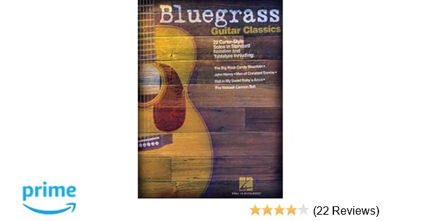 Amazon Com Bluegrass Guitar Classics 22 Carter Style Solos