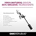 All Natural Organic Mascara - 100% Natural - Non Toxic, Safe for Sensitive Eyes, Hypoallergenic - Long Lasting, No Flaking or Smudging - MADE IN USA - Black, Washable, Conditioning, Healthy