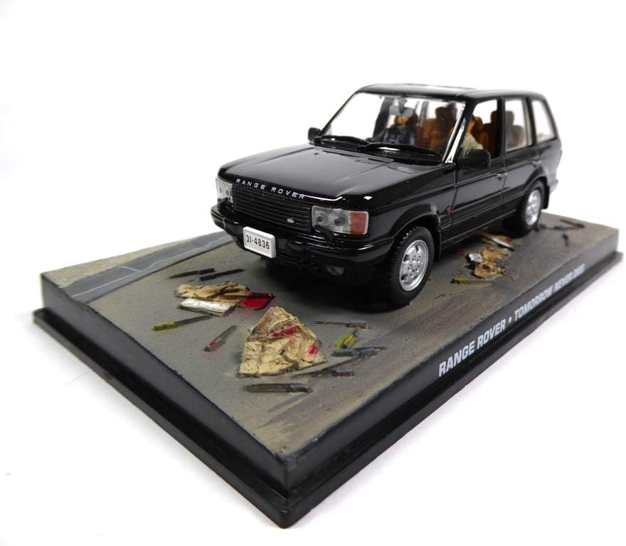 JAMES BOND car compatible with Range Rover 1995 007 Tomorrow Never Dies 1/43 (DY034), Black - Image 5