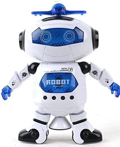 Softa Dancing Robot –Musical And Colorful Flashing Lights Kids Fun Toy Figure – Spins And Side Steps