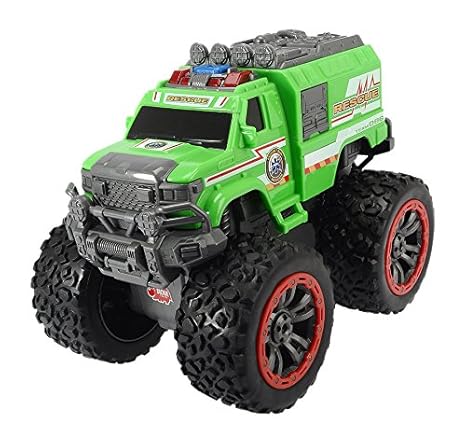 DICKIE Toys 203304003 - Mountain Rescue, Monstertruck, 23 cm
