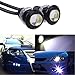XT AUTO 6500K Xenon White 9W LED Eagle Eye Lamps Back Up Backup Reverse Parking Light For Car Van SUV Coupe Sedan 6-pack