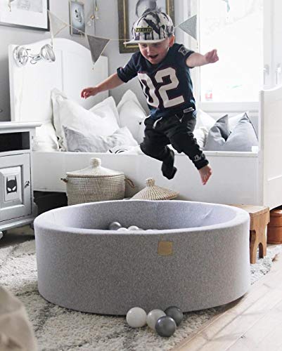 image for MEOWBABY 35 x 11.5 in /200 Balls Included ∅ 2.75in Foam Ball Pit for