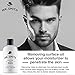Mr. Smith Co. Daily Face Cleanser for Men 8oz. Exfoliating facial wash and acne scrub. Gentle on skin.