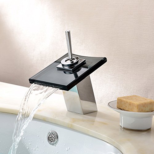 Buy Lightinthebox Deck Single Handle Glass Spout Single Hole Led