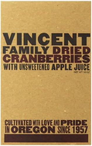 Vincent Family Dried Cranberries,10 oz