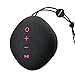Portable Bluetooth Speaker, QWOO Pebble Waterproof Wireless Speaker Built-in Mic 18 Hours Playing Time with Loud Stereo Sound Rich Bass for Indoor/Outdoor via Bluetooth 4.2/TF Card/AUX Black