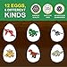Dinosaur Toys - 12 Surprise Dinosaur Eggs Building Blocks STEM Toys for Boys & Girls - 7-in-1 Kids Toys - Educational Toys Perfect for Dinosaur Party Favors for Kids & Dinosaur Party Supplies
