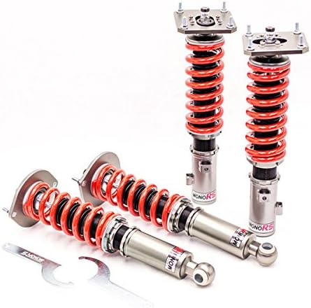 Godspeed(MRS1520 MonoRS Coilovers Lowering Kit Made for Mazda RX-7 86-91(FC3S), Fully Adjustable, Set of 4