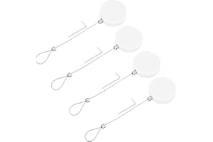 MECCANIXITY 3.3ft Retractable Cable Lock with Latch Remote Control Security Locks with Adjustable Cord Tether Anti Theft for 