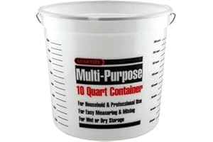 Leaktite 10Q12NM0012 10 Qt Multi-Purpose Pail W/Reinforced Rim, 10Qt