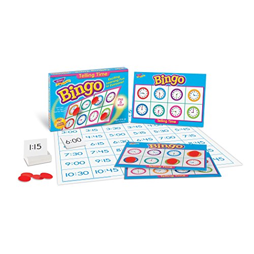 Telling Time Bingo Game