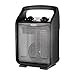 Tenergy 1500W/750W Portable Space Heaters with Adjustable Thermostat, Recirculation Air Electric Fan Heater with Auto Shut Off Switch, Tip-over & Overheat Protection