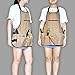 BOJECHER Garden Apron for Men Women with 14 Pockets, Gardening Tool Work Aprons